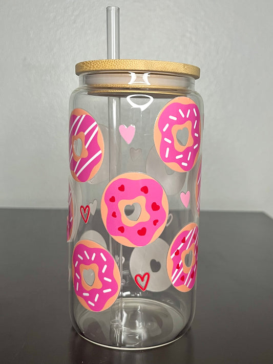 Donut Glass Cup