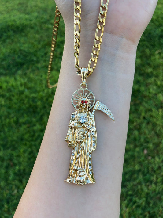 Santa Muerte Necklace