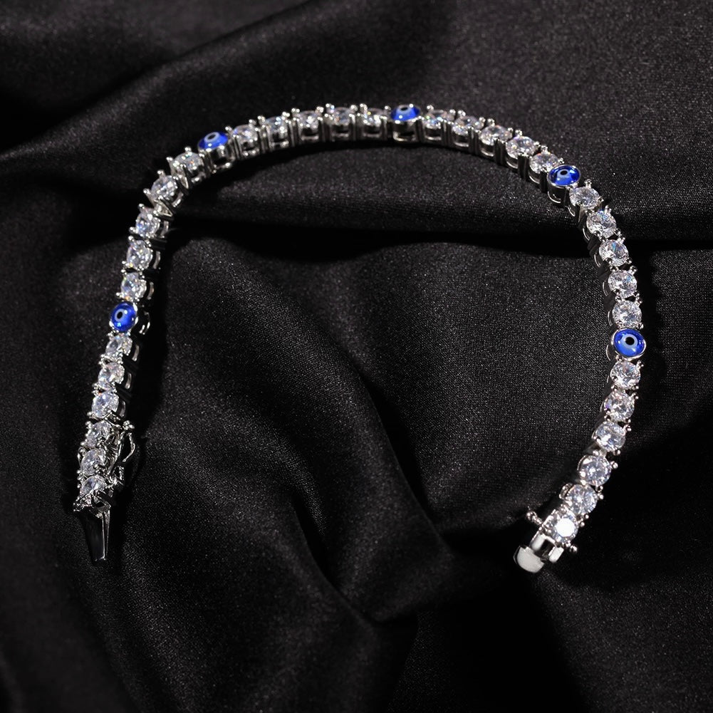 Evil Eye Tennis Bracelet