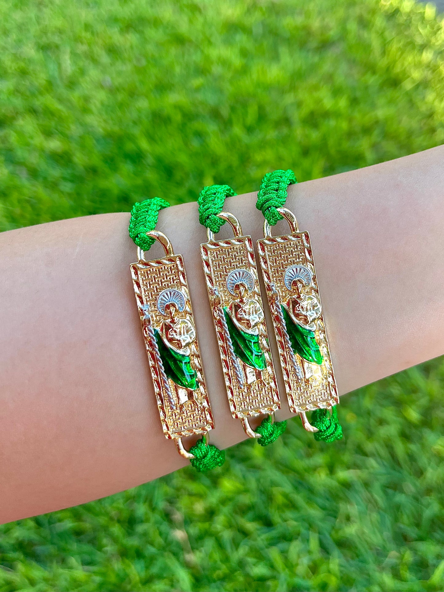 Green San Judas Bracelet